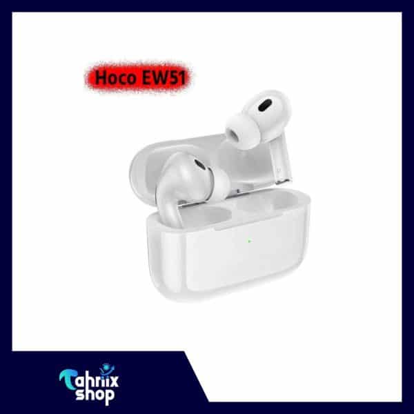 Hoco EW51 ANC True Wireless Bluetooth Earbuds – White Color