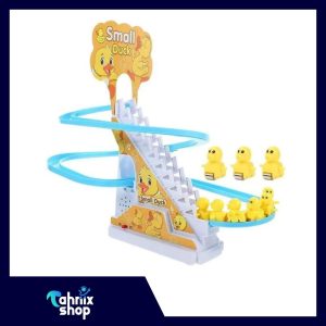 Stair Climbing Small Duck Toy