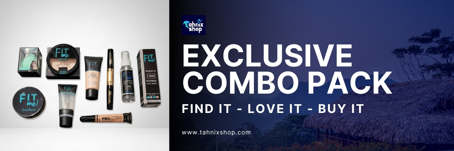 Exclusive cosmetics combo pack