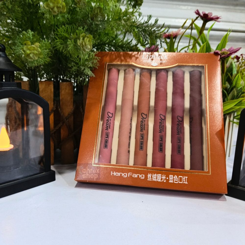 7pcs Matte Liquid Lipstick Set | Long Lasting Lip Color BD - Tahnix Shop Original Product